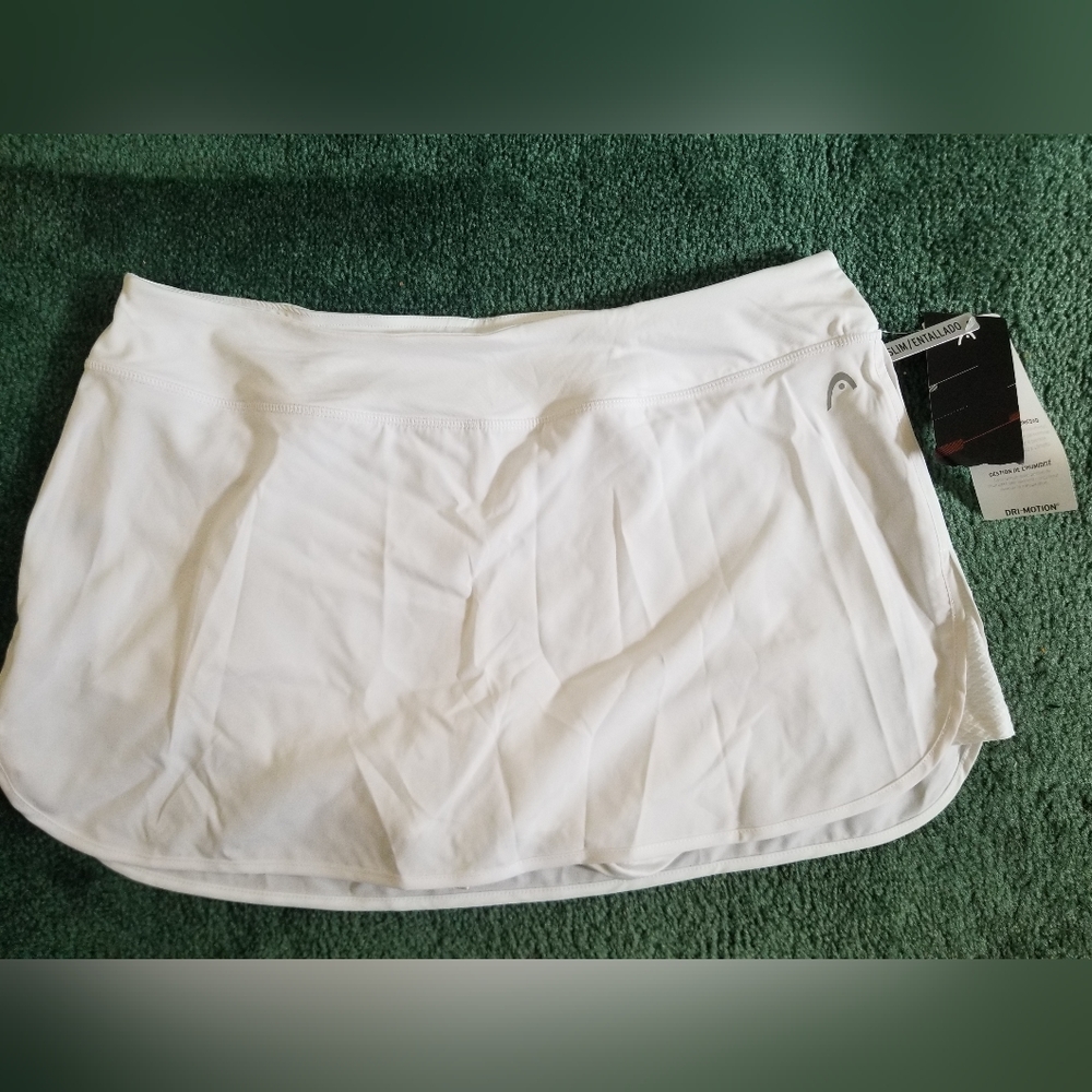 HEAD Women's Stark White Skort Size XL - NWT